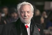 Donald Sutherland attending the UK Premiere of The Hunger Games: Mockingjay, Part 2 at the Odeon Leicester Square, London. Picture: Daniel Leal/PA Wire