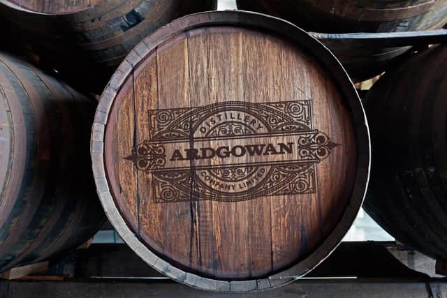 The new loan funds will support the Ardgowan Distillery’s development until the first whisky matures in 2028. Picture: contributed.