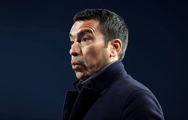 Rangers boss Giovanni van Bronckhorst has chosen his line-up for Parkhead - with RB Leipzig to come at Ibrox (Photo by Alex Pantling/Getty Images)