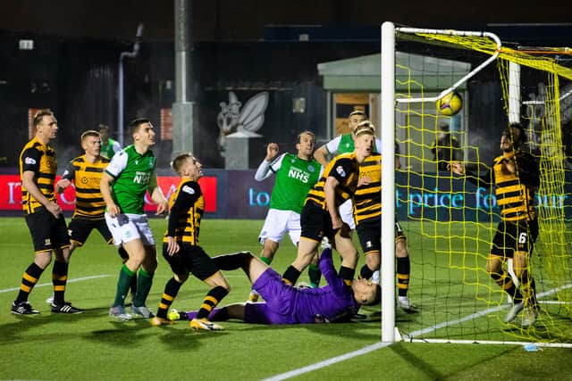 Hibs defeated Alloa to make the Betfred Cup semi-finals.