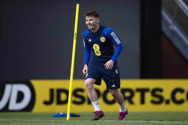 Billy Gilmour could face a big career decisions this summer. (Photo by Ross MacDonald / SNS Group)