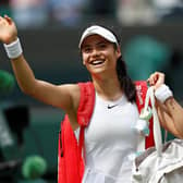 First time on Centre Court, Emma Raducanu leaves it as the bright new star of British tennis
