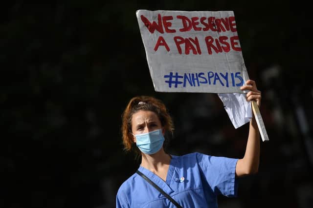 The SNP’s belated £500 ‘thank you’ is welcome, but proper and permanent pay rises for public-sector workers is a more pressing need, says Ian Murray MP (Picture: Justin Tallis/AFP via Getty Images)