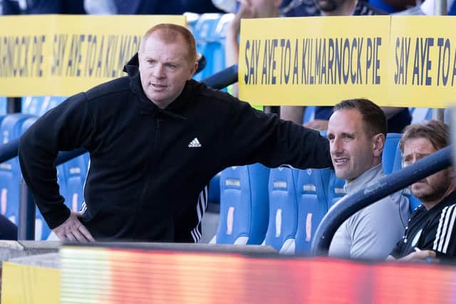 Neil Lennon was left frustrated with his side's draw with Kilmarnock. Picture: SNS