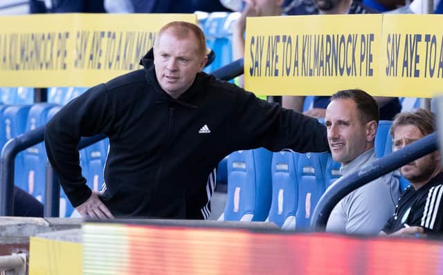 Neil Lennon was left frustrated with his side's draw with Kilmarnock. Picture: SNS