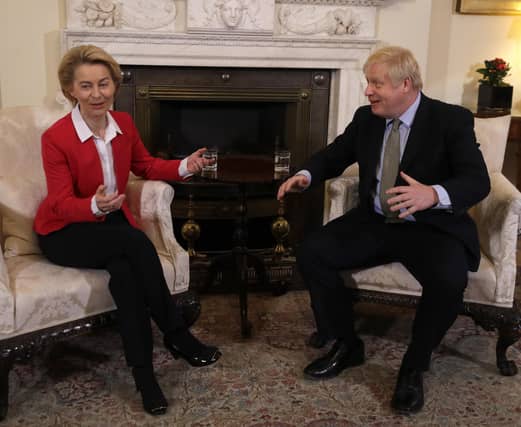 Prime Minister Boris Johnson will meet with EU Commission president Ursula von der Leyen on Wednesday