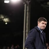 Former Rangers manager Steven Gerrard was sacked by Aston Villa after a 3-0 defeat at Fulham. (Photo by Ryan Pierse/Getty Images)