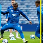 Alfredo Morelos is closing in on an injury return after being sidelined for almost five months with a thigh problem. (Photo by Rob Casey / SNS Group)