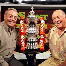 Ian St John eventually got his TV career going alongside Jimmy Greaves after being snubbed by Sir Alf Ramsey.