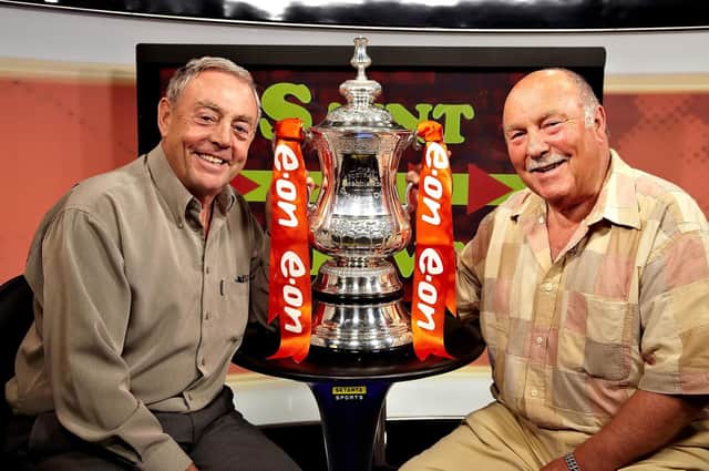 Ian St John eventually got his TV career going alongside Jimmy Greaves after being snubbed by Sir Alf Ramsey.