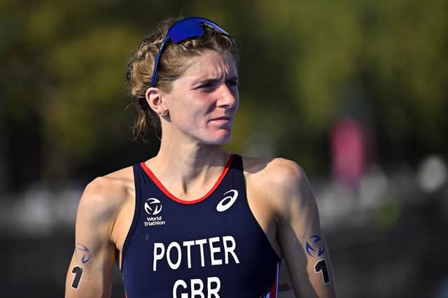 Beth Potter is the new triathlon world champion.