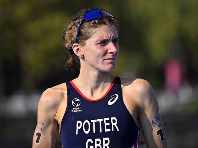 Beth Potter is the new triathlon world champion.
