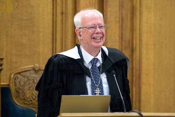 Lord Wallace became Moderator at last month's Church of Scotland General Assembly
