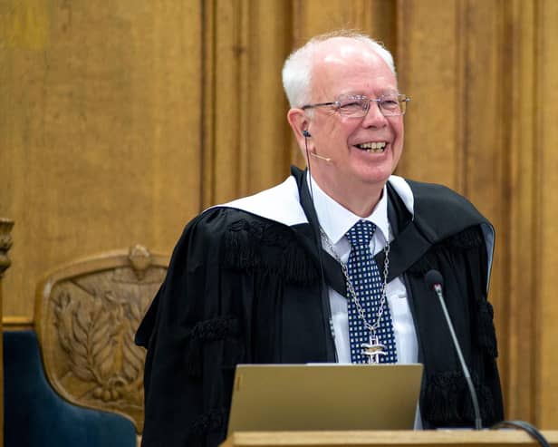 Lord Wallace became Moderator at last month's Church of Scotland General Assembly