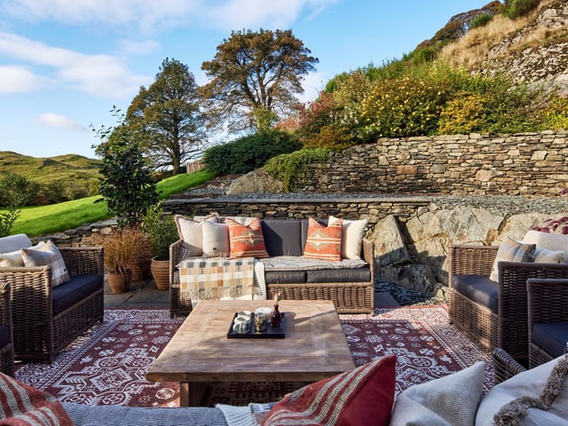 The perfect way to enjoy the evening sun.