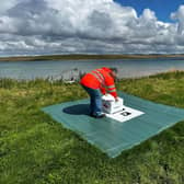 Royal Mail drone postal service trial has got off to a flying start with almost all flights running smoothly, said operator Skyports (pic: Skyports)