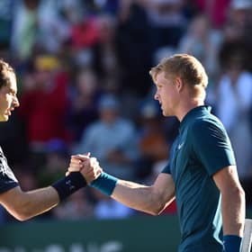 Andy Murray will take on Kyle Edmund in the group stage of the Battle of the Brits tournament.