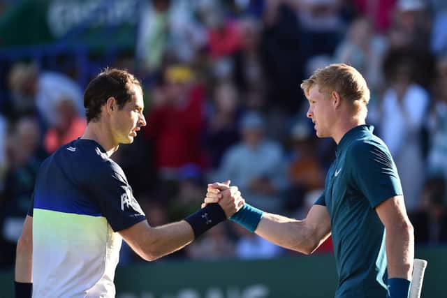 Andy Murray will take on Kyle Edmund in the group stage of the Battle of the Brits tournament.