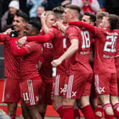 Bojan Miovski netted the winner for Aberdeen against Livingston. (Photo by Ross Parker / SNS Group)