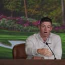Career grand slam-chasing Rory McIlroy speaks to the media during a press conference ahead of the 88th Masters at at Augusta National Golf Club. Picture: The Masters.