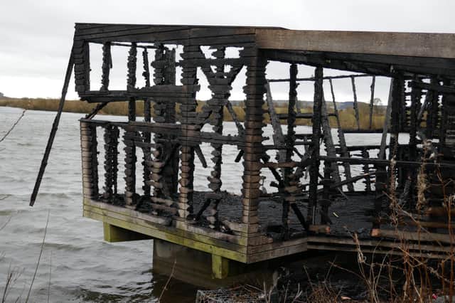 Mill Hide, a popular spot for bird-watchers at the Loch Leven national nature reserve in Fife, was completely gutted in a fire last month that was thought to have been started deliberately