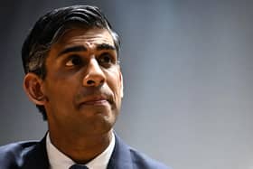 Rishi Sunak needs to be much stronger in his condemnation of Lee Anderson's remarks about Sadiq Khan (Picture: Ben Stansall/pool/AFP via Getty Images)