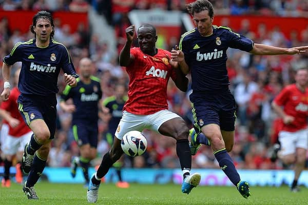 Dwight Yorke had the chance to join Celtic. (Photo credit should read ANDREW YATES/AFP via Getty Images)