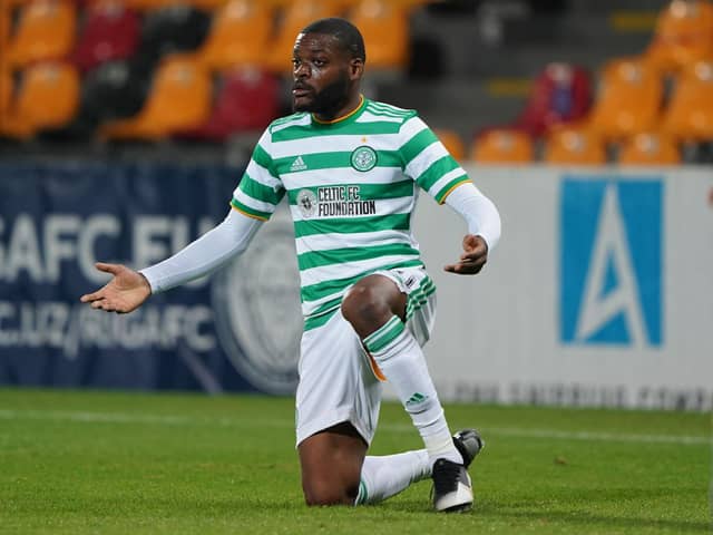 Celtic's Olivier Ntcham was the subject of two late bids according to reports in France. (Photo by Sanita Sparane / SNS Group)