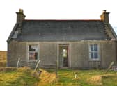 Photographer Tommy McPhelim found the door open to the croft. When he stepped inside, he found "poignant" traces of a life left behind. PIC: Tommy McPhelim.