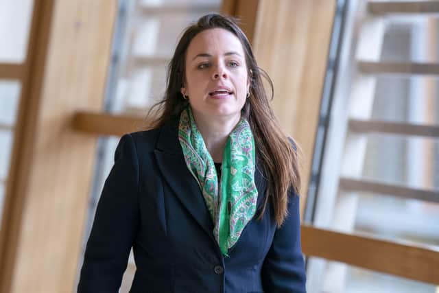 Deputy First Minister and Economy Secretary Kate Forbes.