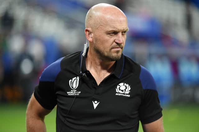 Gregor Townsend, Scotland's head coach, is contracted until April 2026 after signing a new deal before the Rugby World Cup. (Photo by David Gibson/Fotosport/Shutterstock)