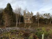 Cavers Castle in the Scottish Borders is to be redeveloped. PIC: Simon Forder/CC
