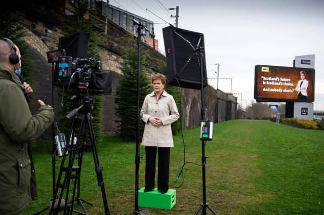 Nicola Sturgeon launches the SNP's virtual election campaign this week