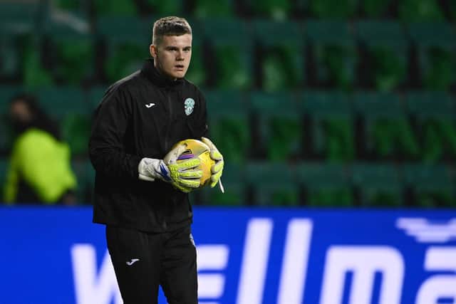 Hibs star Murray Johnson is now the club's back-up at first-team level.  (Photo by Paul Devlin / SNS Group)
