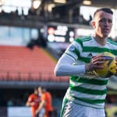 Celtic's David Turnbull is nearing a return from injury but the Dundee United game is 'too soon'. (Photo by Craig Foy / SNS Group)