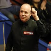 John Higgins after beating Thepchaiya Un-Nooh during day five of the Betfred World Snooker Championships at The Crucible, Sheffield.