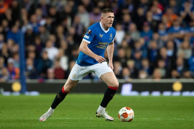 The Englishman was instrumental in Rangers’ fast start to the contest, snapping into challenges and moving the ball intelligently. But his booking for a rash challenge on Giorgos Giakoumakis handed Celtic the free-kick from which they scored their winning goal.
