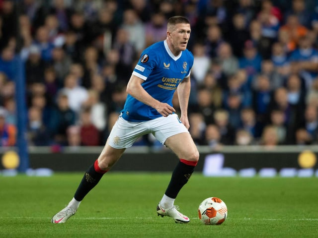 The Englishman was instrumental in Rangers’ fast start to the contest, snapping into challenges and moving the ball intelligently. But his booking for a rash challenge on Giorgos Giakoumakis handed Celtic the free-kick from which they scored their winning goal.