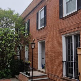 The Exorcist House, Washington DC, where film tourism is a big draw. Pic: Graham Falk