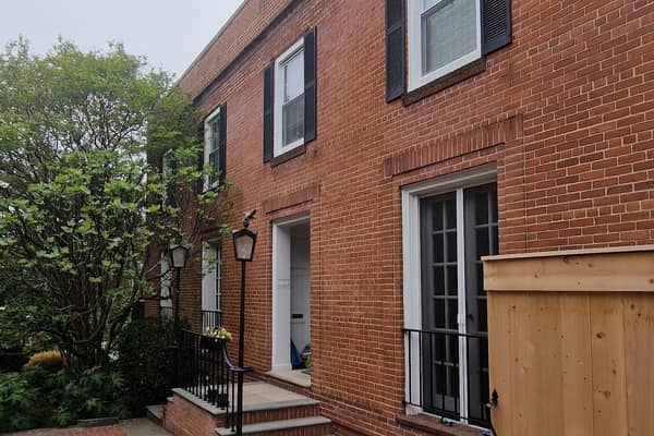 The Exorcist House, Washington DC, where film tourism is a big draw. Pic: Graham Falk