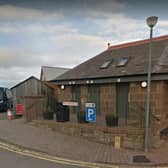 The toilets at the old pier in Stonehaven.