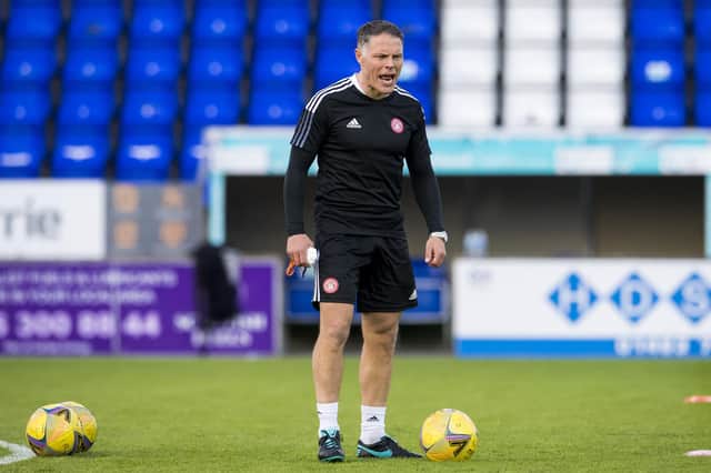 John Rankin has moved up from assistant to manager at Hamilton Accies.