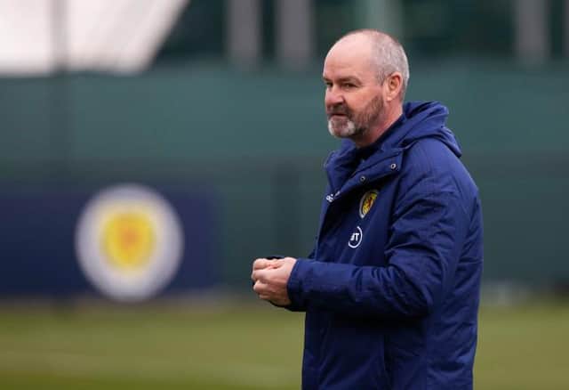 Steve Clarke, having guided Scotland to a first major tournament finals since 1998, is on the SFWA Manager of the Year shortlist.  (Photo by Craig Williamson / SNS Group)
