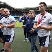Blair Kinghorn was one of a few Scotland players who impressed against France.