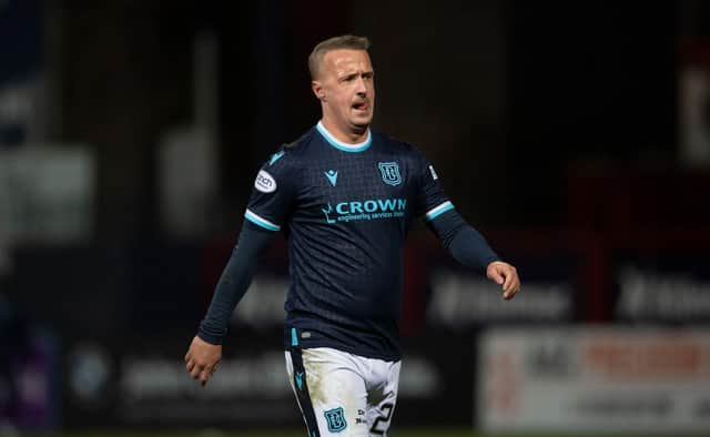Leigh Griffiths' future is still up in the air as Dundee consider sending him back to Celtic. (Photo by Craig Foy / SNS Group)
