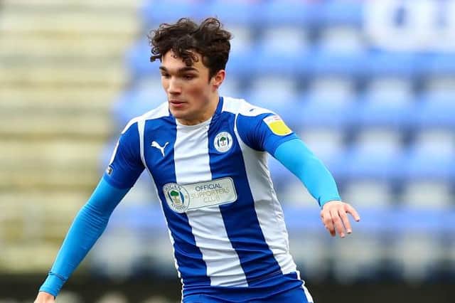 Wigan Athletic striker Kyle Joseph. Picture: SNS