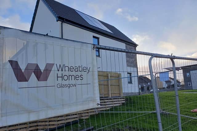 Wheatley Homes Glasgow development