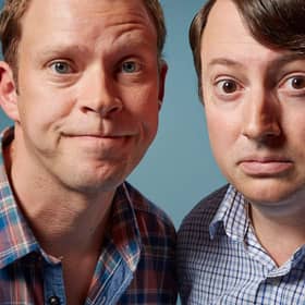 David Mitchell and Robert Webb star in Peep Show - Succession creator Jessie Armstrong's previous hit television show.
