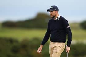 Matthew Southgate pictured on the Old Course at St Andrews in his third and final round in the Alfred Dunhill Links Championship. Picture: Octavio Passos/Getty Images.