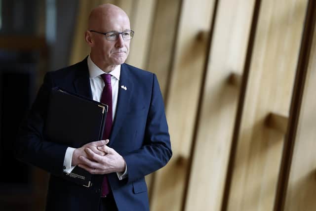 Deputy First Minister John Swinney says an Independent Scotland under the SNP would keep the monarchy (Photo by Jeff J Mitchell/Getty Images)